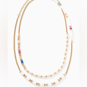 Stella & Dot layer strand necklace